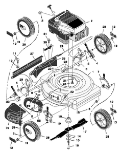 Part Location Diagram of 002X72 Murray DISCONTINUED